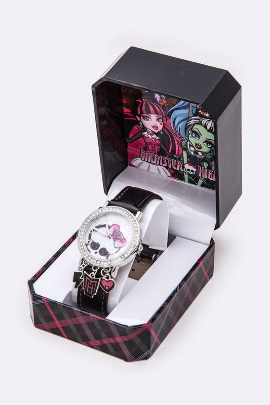 Monster High License Skull Watch Box Set