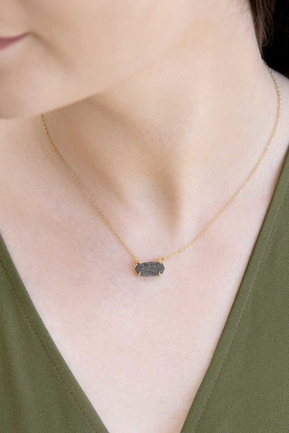 Marquise Druzy Necklace