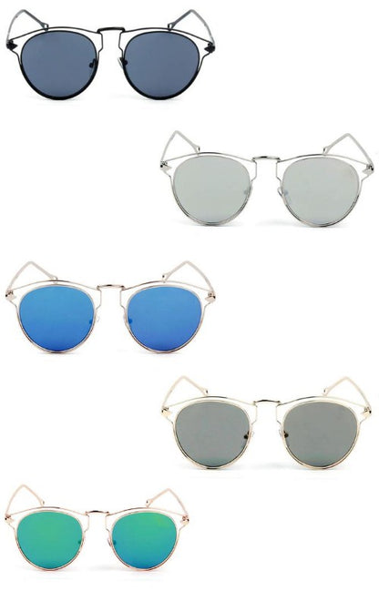 Women Round Fashion Sunglasses