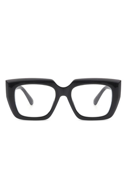 Square Retro Flat Top Cat Eye Fashion Sunglasses