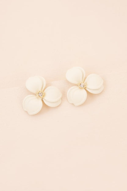 Gardenia Statement Earrings