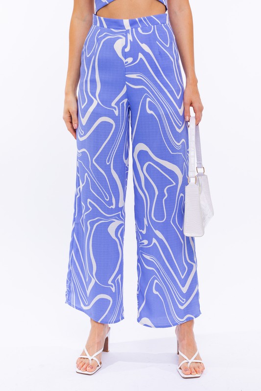 Long Wide Leg Pants