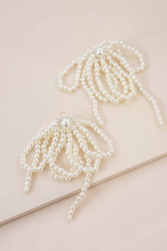 Antoinette Pearl Drop Earrings