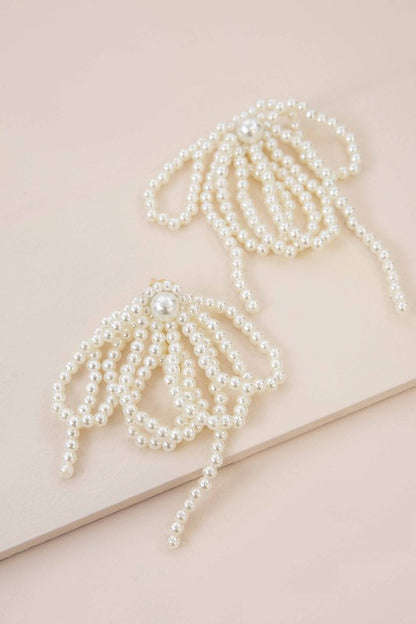 Antoinette Pearl Drop Earrings