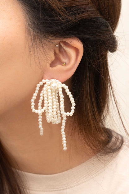 Antoinette Pearl Drop Earrings