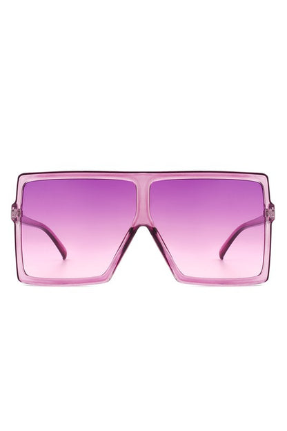 Oversize Square Tinted Women Fashion Sunglasses