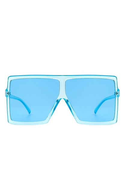 Oversize Square Tinted Women Fashion Sunglasses