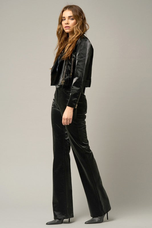 High Rise Flare Pants