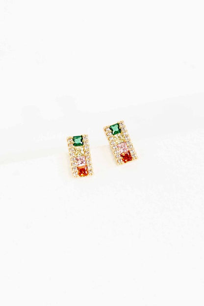 Fruit Drop Stud Earrings