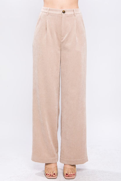 Corduroy Trouser Pants