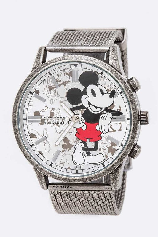 Cartoon Dial Mickey Mouse Large Dial Watch