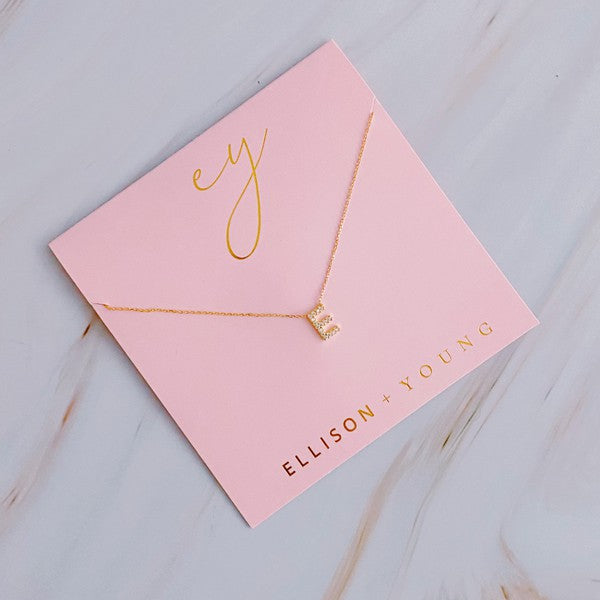 Understated Beauty Initial Necklace