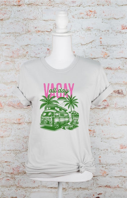 Vacay All Day Graphic Tee