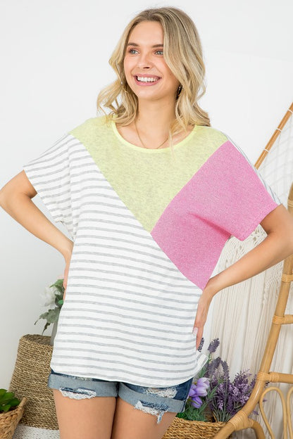 PLUS LOW GAUGE COLORBLOCK TOP