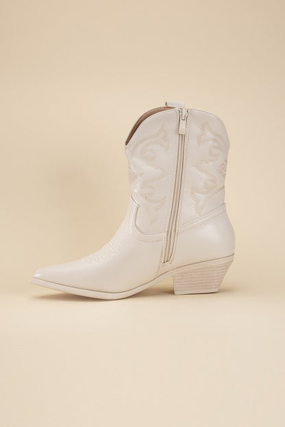 WILLA-1 Western Booties