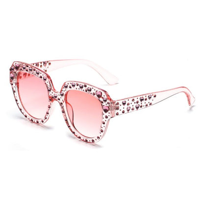 Women Round Cat Eye Sunglasses