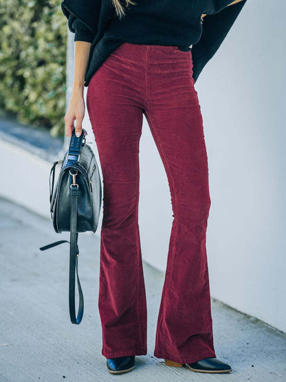 High Waist Bootcut Pants