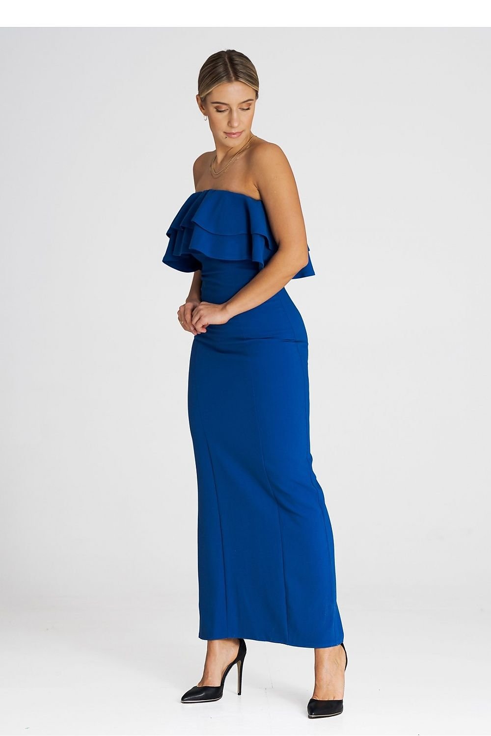 Blue Cocktail Dress Figl