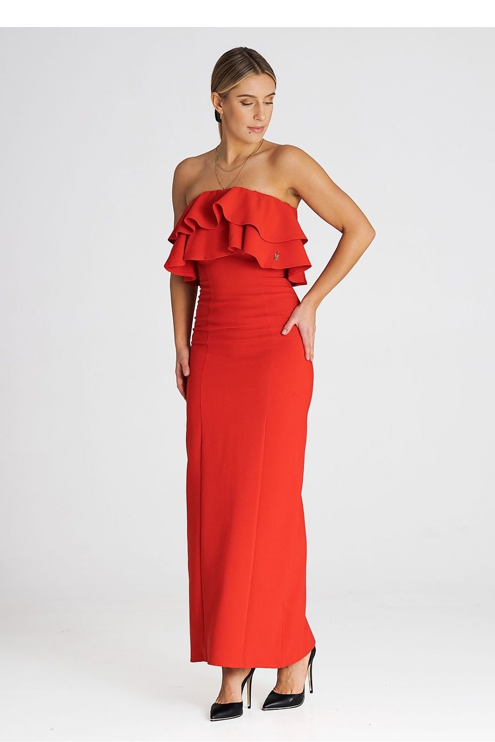 Red Cocktail Dress Figl