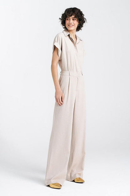 Beige JumpSuit Nife