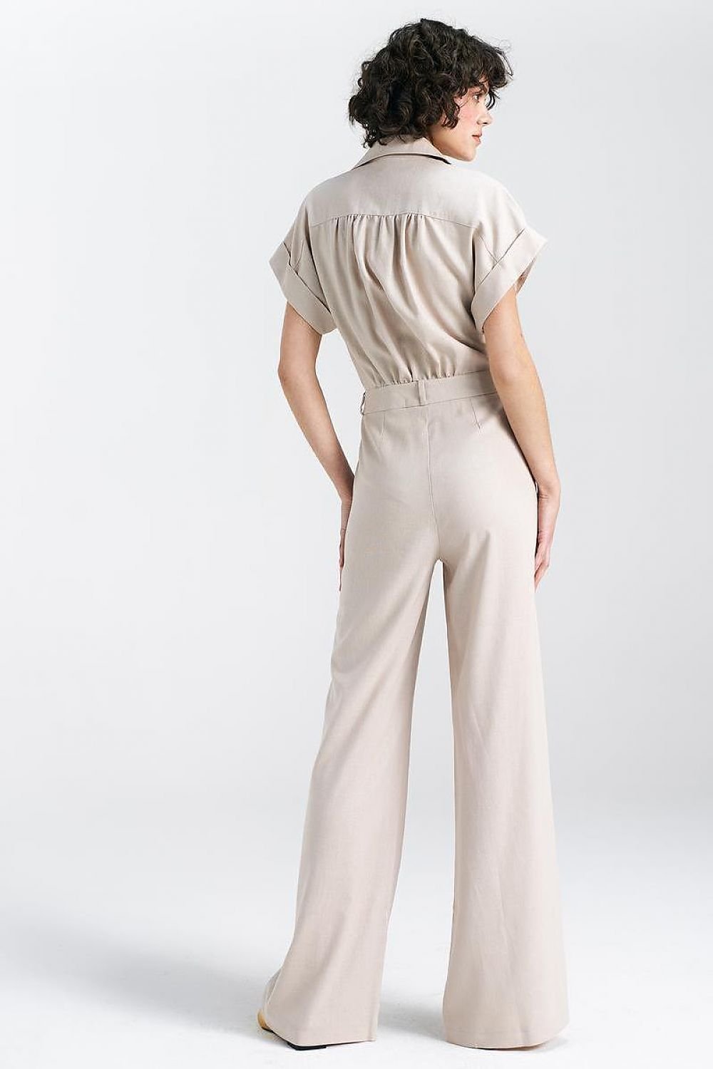 Beige JumpSuit Nife