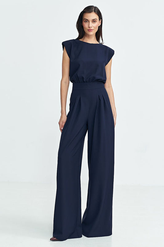 Navy Blue JumpSuit Nife