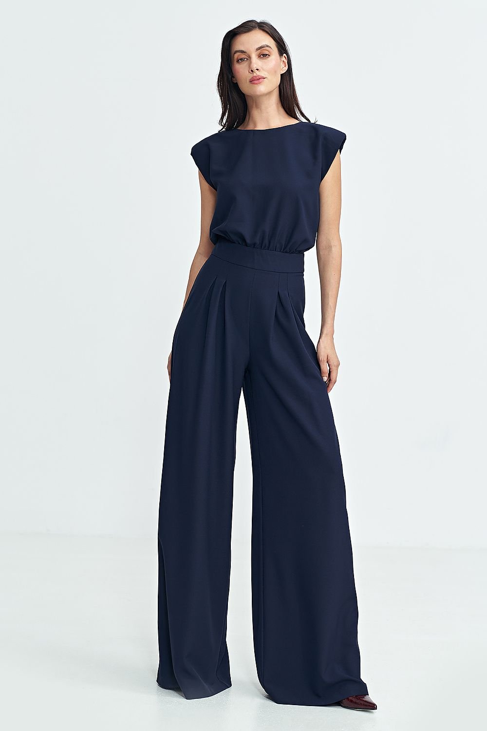 Navy Blue JumpSuit Nife