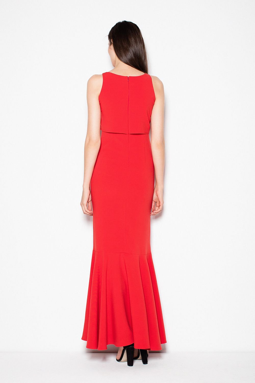 Red Long Dress Venaton