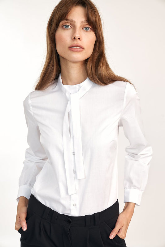 White Long sleeve shirt Nife