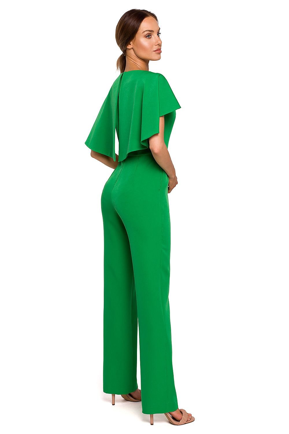 Green Straight Leg JumpSuit Moe