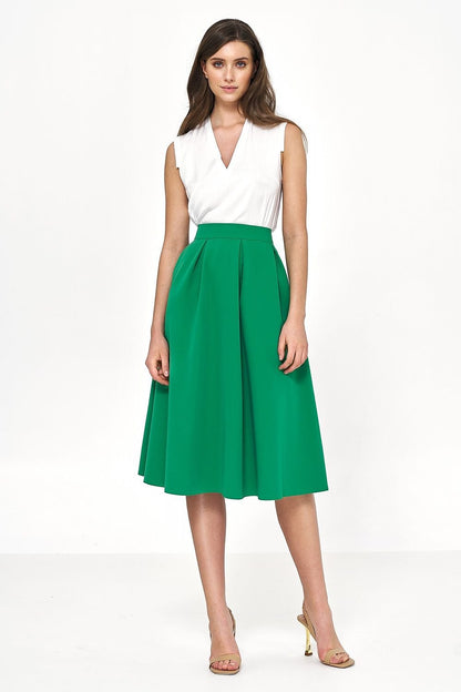 Flared Midi Skirt Nife