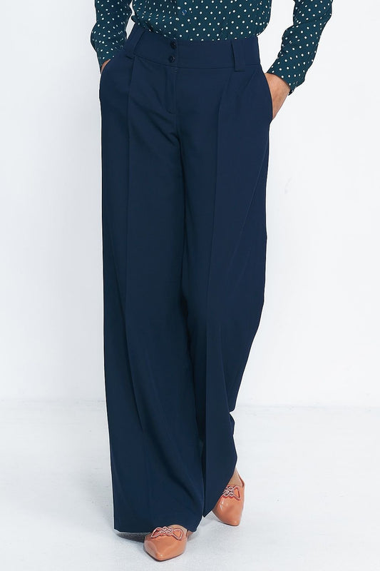 Navy Blue Trousers Nife