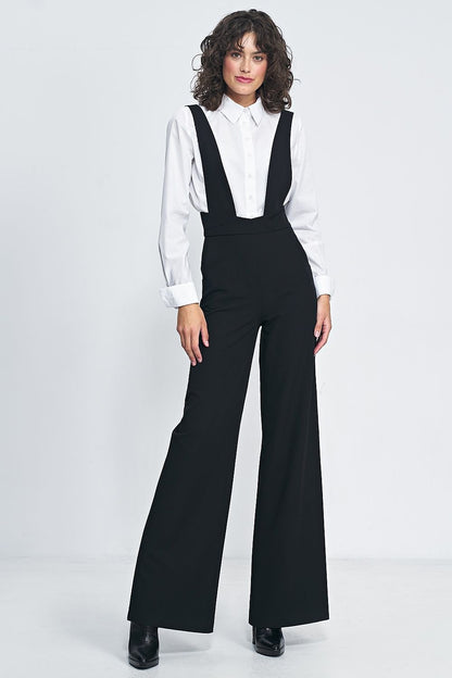 Black High-Waisted Jumpsuit Nife