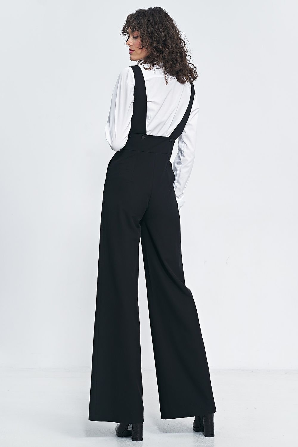 Black High-Waisted Jumpsuit Nife