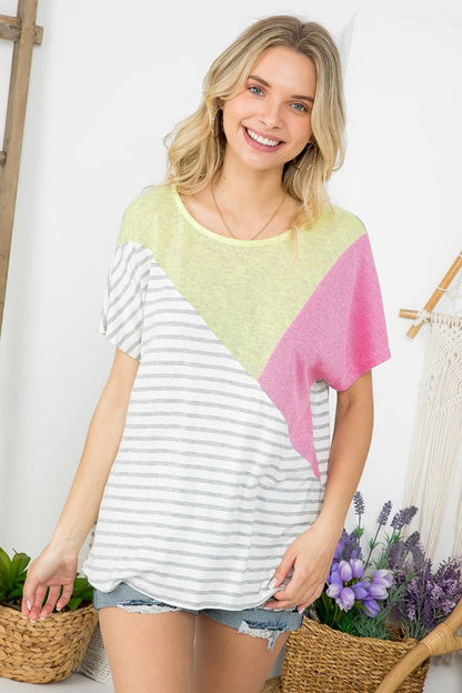 PLUS LOW GAUGE COLORBLOCK TOP