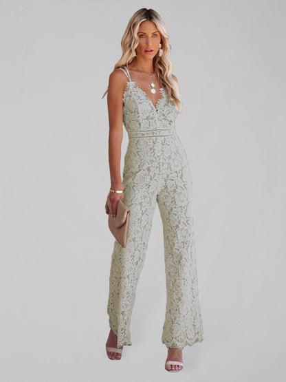 Elegant Lace Jumpsuit